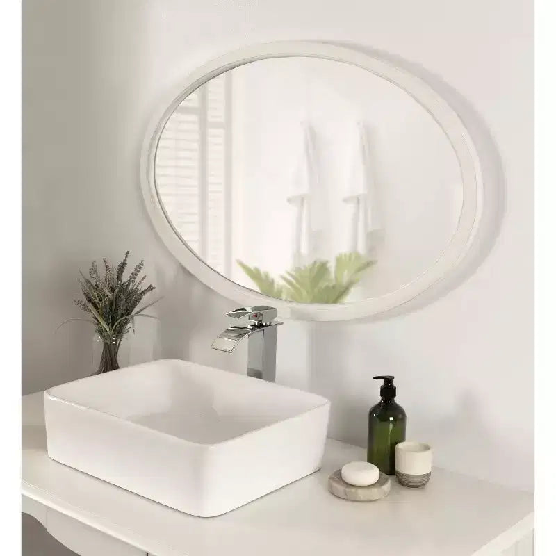 Decor 18x24 Oval Framed Wall Mirror