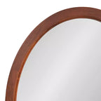 Miroir mural ovale encadré Décor 18x24
