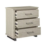 Festivo Ensemble commode contemporaine 5 tiroirs et table de chevet 3 tiroirs (2 pièces)