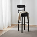Signature Design by Ashley Casual Valebeck Bar Height Bar Stool, Black