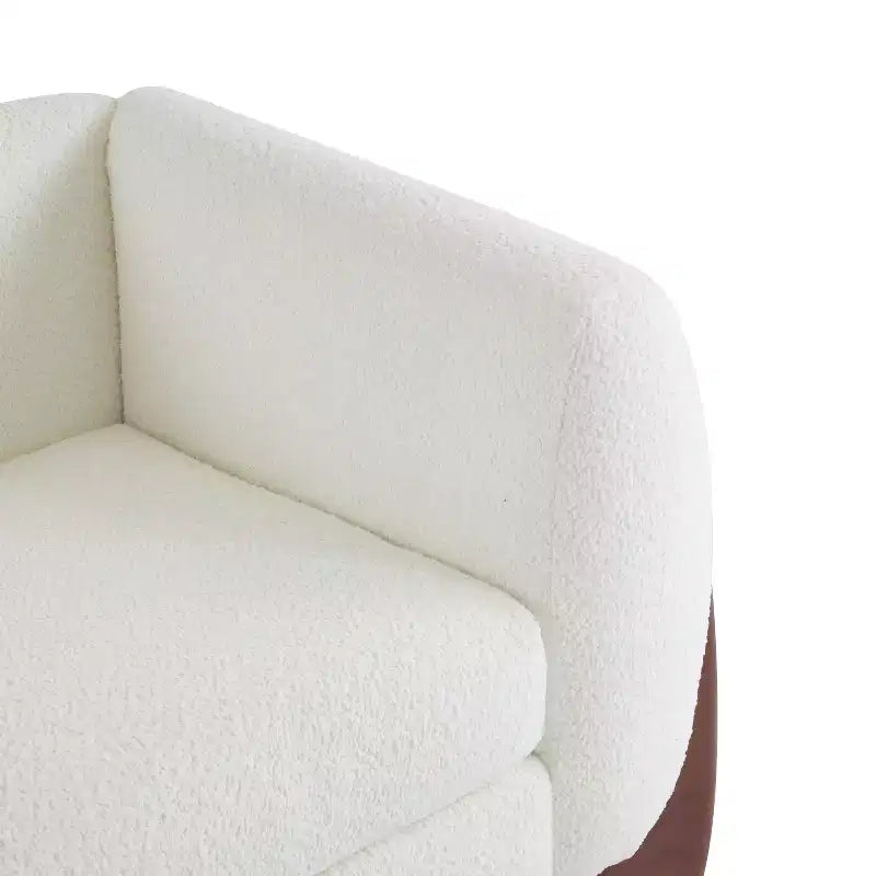 Christopher Knight Home Emma Ensemble de canapés 2 pièces en bouclette pour salon, beige