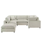 Canapé modulaire 6 pièces Casella Comfort Pointe