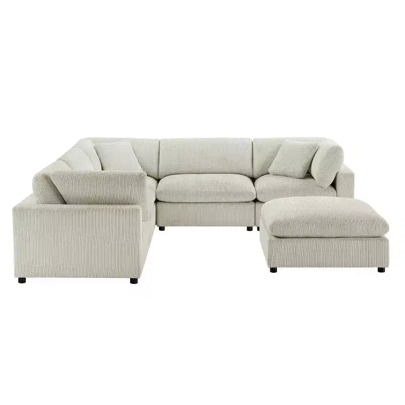Canapé modulaire 6 pièces Casella Comfort Pointe