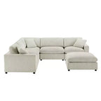 Canapé modulaire 6 pièces Casella Comfort Pointe