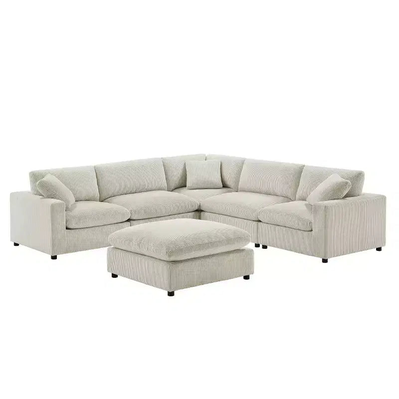 Canapé modulaire 6 pièces Casella Comfort Pointe