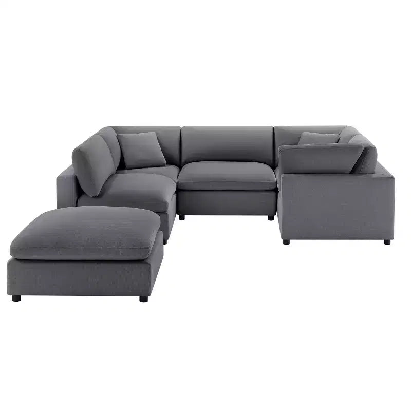 Canapé modulaire 6 pièces Casella Comfort Pointe