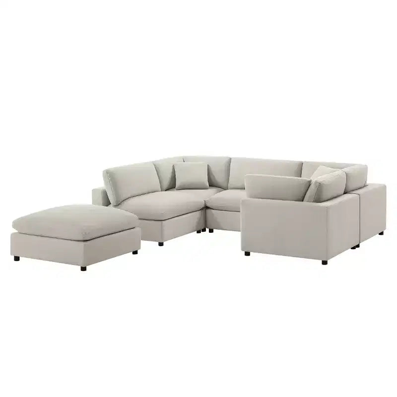 Canapé modulaire 6 pièces Casella Comfort Pointe