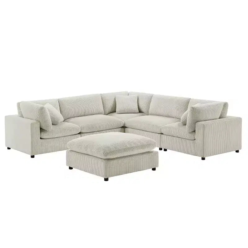Canapé modulaire 6 pièces Casella Comfort Pointe